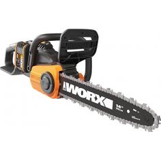 Аккумуляторная пила Worx WG384E, 40 В шина 35 см АКБ и ЗУ в комплекте