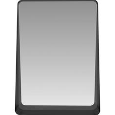 Зеркало Ferro с полкой 50x69.2 см цвет чёрный Mart