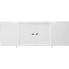 Экран под ванну раздвижной 170 см цвет цвет белый ясень Метакам