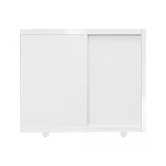 Экран под ванну раздвижной 80 см цвет белый Метакам