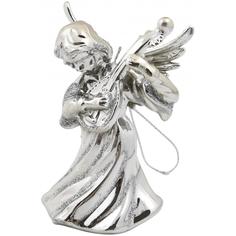 Украшение новогоднее «Ангел объёмный», пластик, цвет серебро