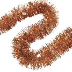 Гирлянда «Звёздочка», 80 см, цвет бронза Царь Елка