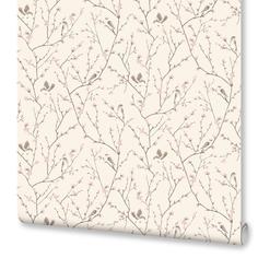 Обои флизелиновые Euro Decor Julie бежевые 1.06 м 7007-02