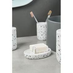 Мыльница Splash керамика цвет чёрный Swensa