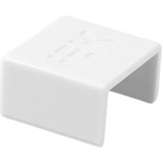 Заглушка для кабель-канала IEK КМЗ 12/12 мм цвет белый 4 шт.