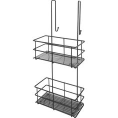Полка для душевой кабины Caddy SWR-1006 двухъярусная металл цвет чёрный Swensa
