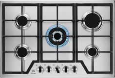 Варочная панель газовая ELECTROLUX GPE373MX, 5 конфорок, нержавеющая сталь