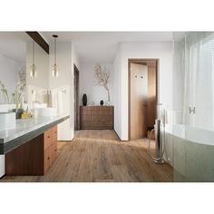 Ламинат «Дуб Онтарио» водостойкий 33 класс толщина 8 мм с фаской 1.596² Sens BY Quick Step