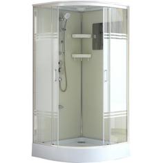 Душевая кабина Sensea Aurora 1/4 круга низкий поддон 90х90 см