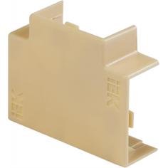 Угол Т-образный для кабель-канала IEK 20/10 мм цвет сосна 4 шт.