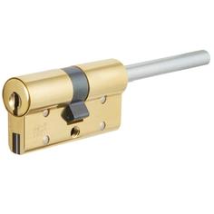 Цилиндр Cisa RS3 OL3S7-90.66, 45x10x25 мм, ключ/шток, цвет латунь, без вертушки