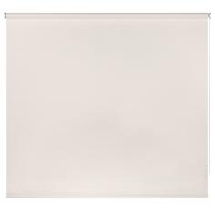 Штора рулонная Dublin блэкаут 140x175 см, цвет белый Prakto