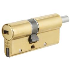 Цилиндр Cisa AP4S 0P3S2-29.66, 40x10x40 мм, ключ/шток, цвет латунь, без вертушки