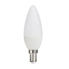 Лампа светодиодная Lexman E14 220 В 5 Вт свеча матовая 470 лм тёплый белый свет