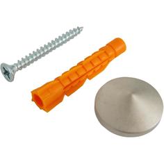 Набор для крепления кухонного фартука матовый хром НЕВСКИЙ КРЕПЕЖ