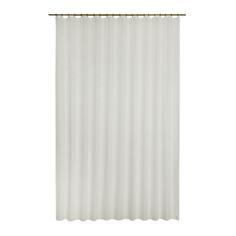 Тюль на ленте «Геометрия», 250x280 см, цветы, цвет белый Garden