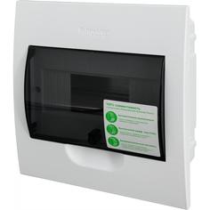 Щит распределительный встраиваемый Schneider Electric ЩРВ-П-8 1x8 модулей IP40 пластик