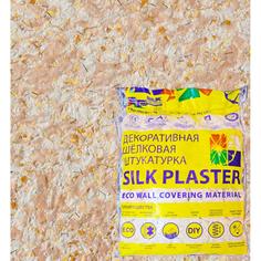 Жидкие обои Silk Plaster Вест 931 1.2 кг цвет оранжевый