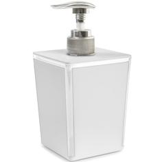 Дозатор для жидкого мыла Spacy цвет белый Berossi