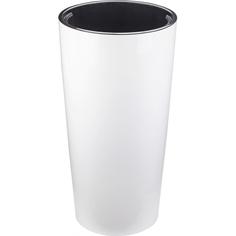 Кашпо Idea Пилар ø39 h76 см v23 л пластик белый