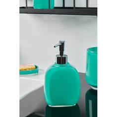 Дозатор для жидкого мыла Brilliante цвет зелёный/бирюзовый Vidage