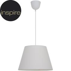 Светильник подвесной Inspire Sitia D38, 1 лампа, 2.3 м², цвет белый