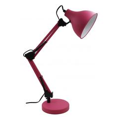 Рабочая лампа настольная Inspire Ennis, цвет розовый