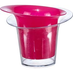 Кашпо для орхидей Idea Адель ø19 h17 см v1 л пластик малиновый