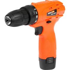 Дрель аккумуляторная Спец БДА-12-Ли, 12 В Li-ion 1.3 Ач