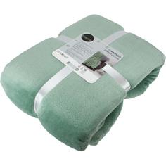 Плед Flamingo 200x220 см микрофибра цвет зелёный Inspire