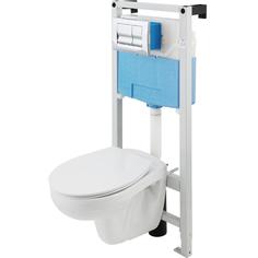 Комплект инсталляция Prosys с унитазом Asolo с кнопкой Ideal Standard