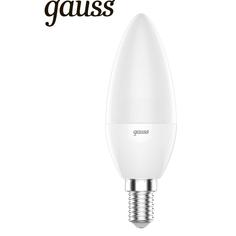 Набор светодиодных ламп (3 шт.) E14 5.5 Вт свеча матовая нейтральный белый свет Gauss