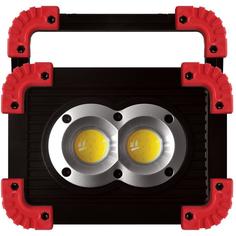 Прожектор аккумуляторный светодиодный уличный 10 Вт COB и 1 LED-светодиод 6500К IP65 REV Ritter
