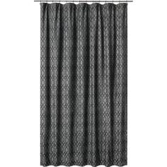 Штора на ленте «Звездный дождь» 200x280 см цвет серый Garden