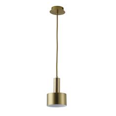 Светильник подвесной Valta, 1 лампа, 5 м², цвет бронза Lamplandia