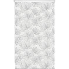 Штора рулонная Nature Китайская роза 80x160 см серая Garden