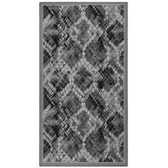 Ковер полиамид Принт Лацио 100x180 см, цвет серый Нева тафт