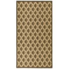 Ковер полиамид Принт Варено 100x180 см, цвет коричневый Нева тафт