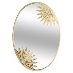 Зеркало декоративное Chic, овал, 56x40 см, цвет золото Atmosphera