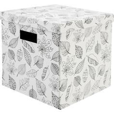 Коробка складная 31х31х30 см картон цвет белый Storidea