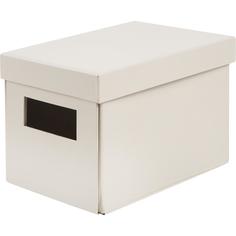Коробка складная 20х12х13 см картон цвет бежевый Storidea