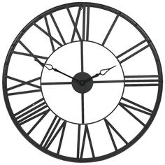 Часы настенные Atmosphera Retro Factory ø70 см, металл, цвет чёрный