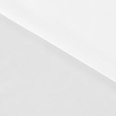 Тюль 1 м/п Однотонный микровуаль 300 см цвет белый Garden