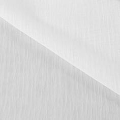 Тюль 1 м/п Однотонный креп 300 см цвет белый Garden