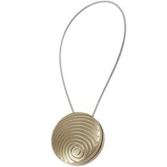 Клипса для шторы с тросом спираль "Шарм" цвет золото