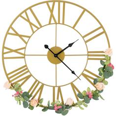 Настенные часы Atmosphera Vintage с цветами ø50 см 173800