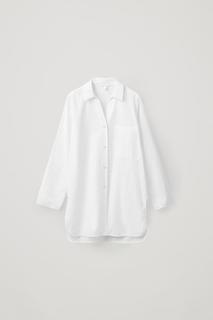 ДЛИННАЯ БЛУЗКА ИЗ ОРГАНИЧЕСКОГО ХЛОПКА COS