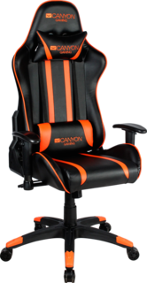 Игровое кресло Canyon Fobos GС-3 (черно-оранжевый)