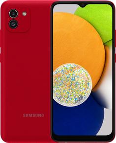 Мобильный телефон Samsung Galaxy A03 4/64GB (красный)