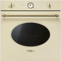 Встраиваемая электрическая духовка SMEG Coloniale SF800PO (кремовый)